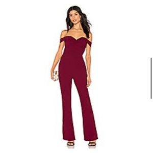 Burgundy Red Jumpsuit